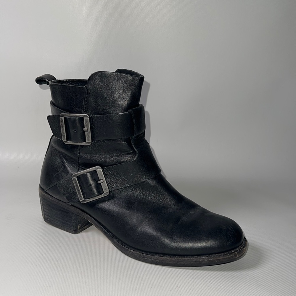 Kork-Ease Carsyn Buckle Moto Boots - sz 9.5